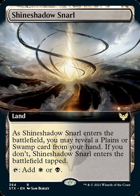 Shineshadow Snarl (Extended Art) [Strixhaven: School of Mages] | Gamers Paradise