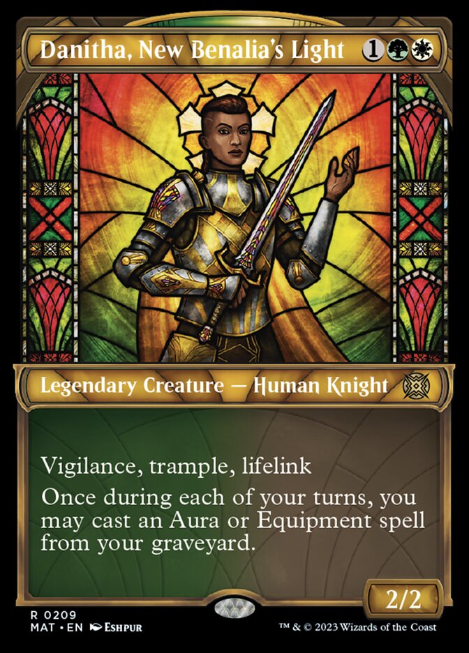 Danitha, New Benalia's Light (Showcase Halo Foil) [March of the Machine: The Aftermath] | Gamers Paradise