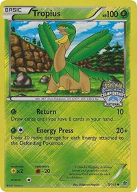 Tropius (5/101) (National Championship Promo) [Black & White: Plasma Blast] | Gamers Paradise