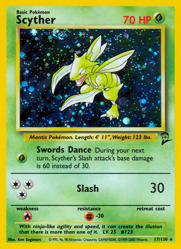 Scyther (17/130) [Base Set 2] | Gamers Paradise