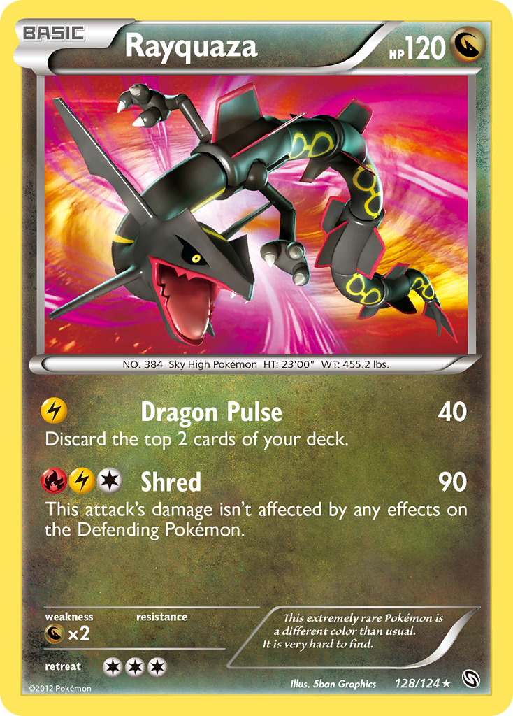 Rayquaza (128/124) [Black & White: Dragons Exalted] | Gamers Paradise