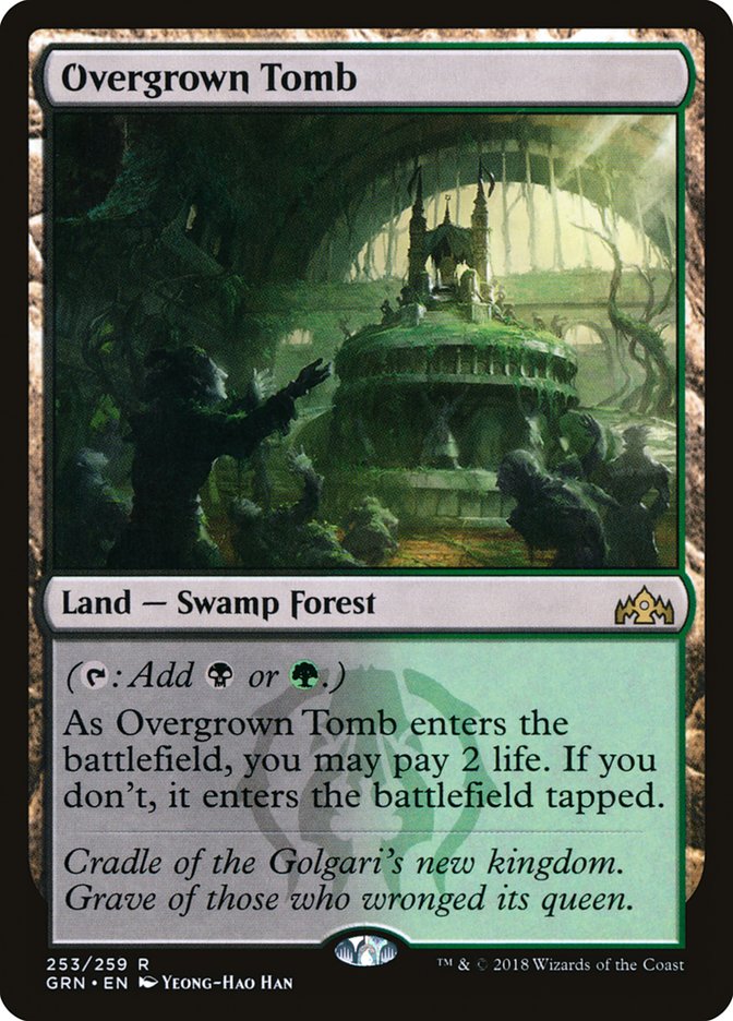 Overgrown Tomb [Guilds of Ravnica] | Gamers Paradise