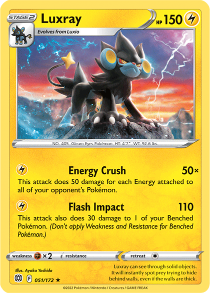 Luxray (051/172) [Sword & Shield: Brilliant Stars] | Gamers Paradise