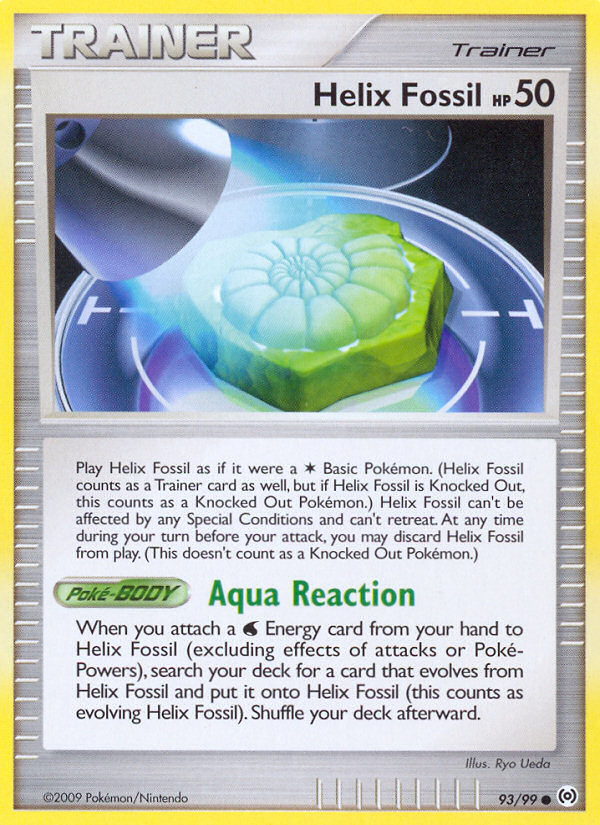 Helix Fossil (93/99) [Platinum: Arceus] | Gamers Paradise