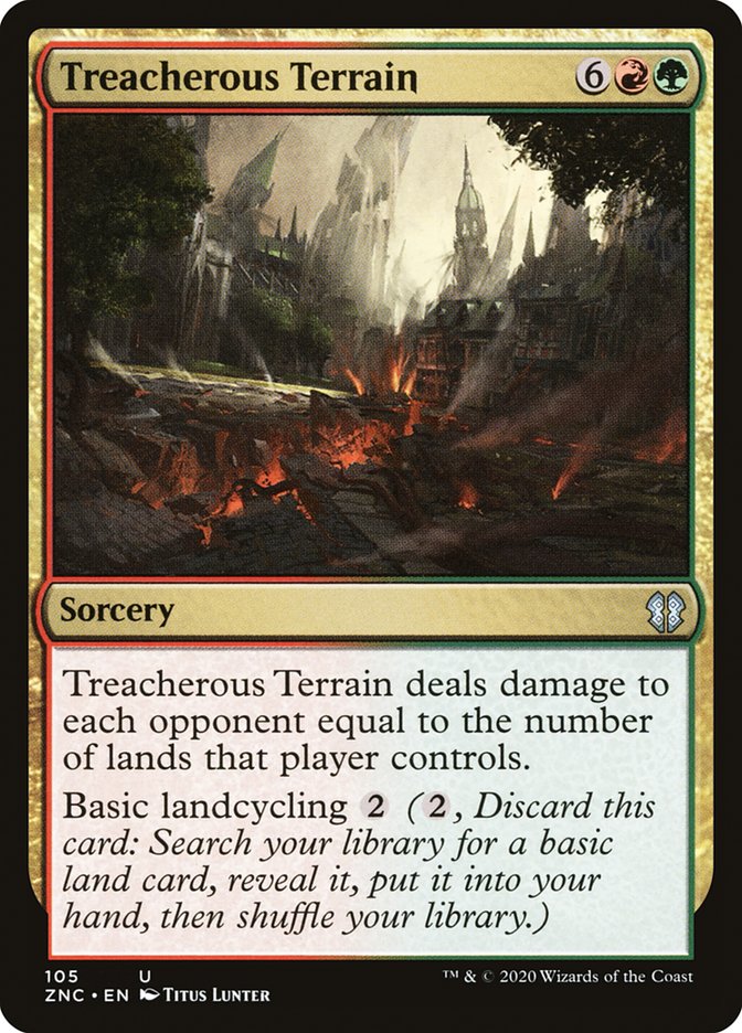 Treacherous Terrain [Zendikar Rising Commander] | Gamers Paradise