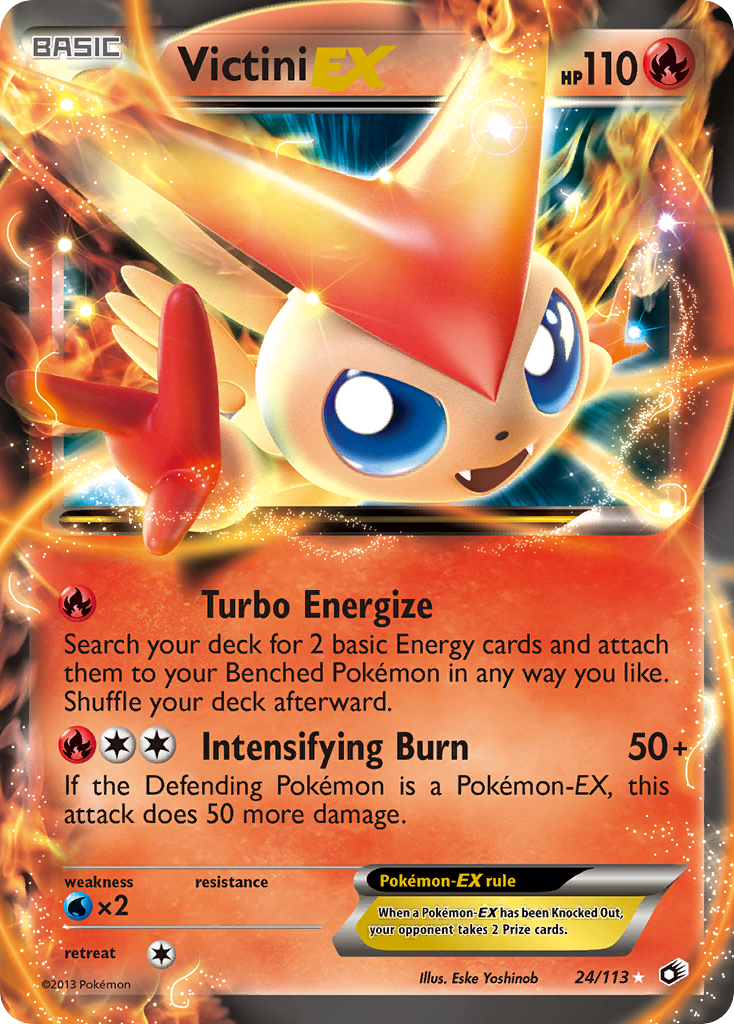 Victini EX (24/113) [Black & White: Legendary Treasures] | Gamers Paradise