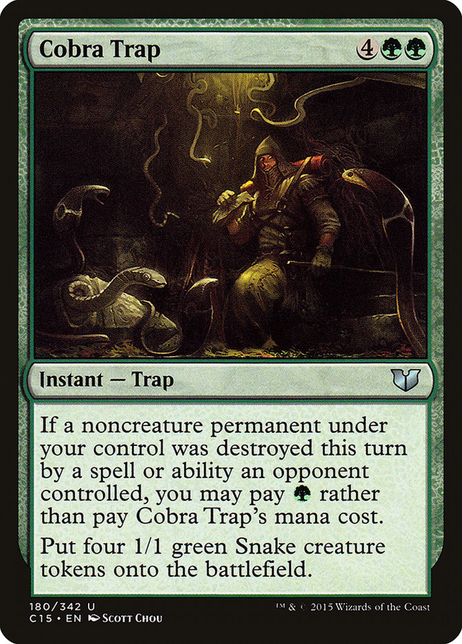 Cobra Trap [Commander 2015] | Gamers Paradise