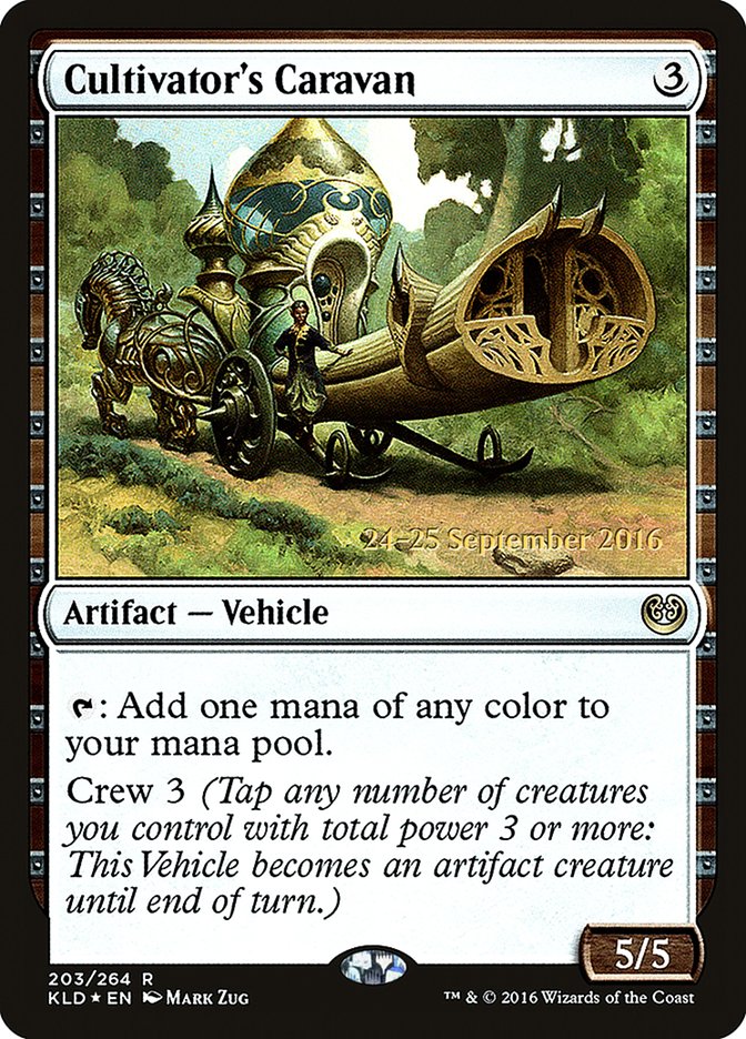 Cultivator's Caravan [Kaladesh Prerelease Promos] | Gamers Paradise