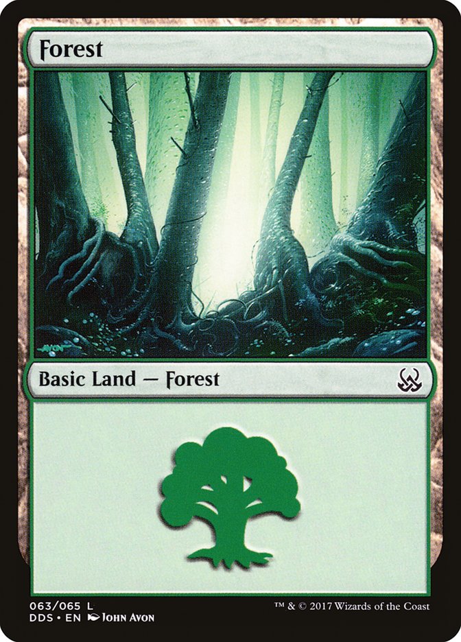 Forest (63) [Duel Decks: Mind vs. Might] | Gamers Paradise