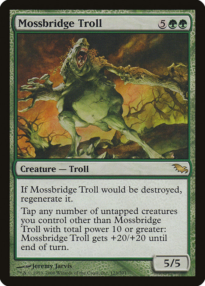 Mossbridge Troll [Shadowmoor] | Gamers Paradise