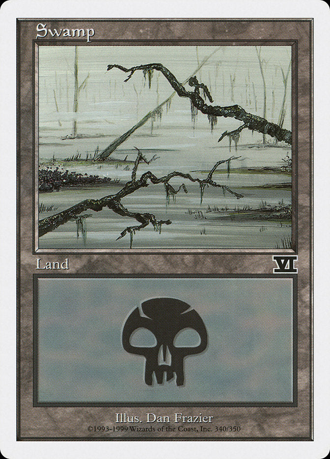 Swamp (340) [Classic Sixth Edition] | Gamers Paradise
