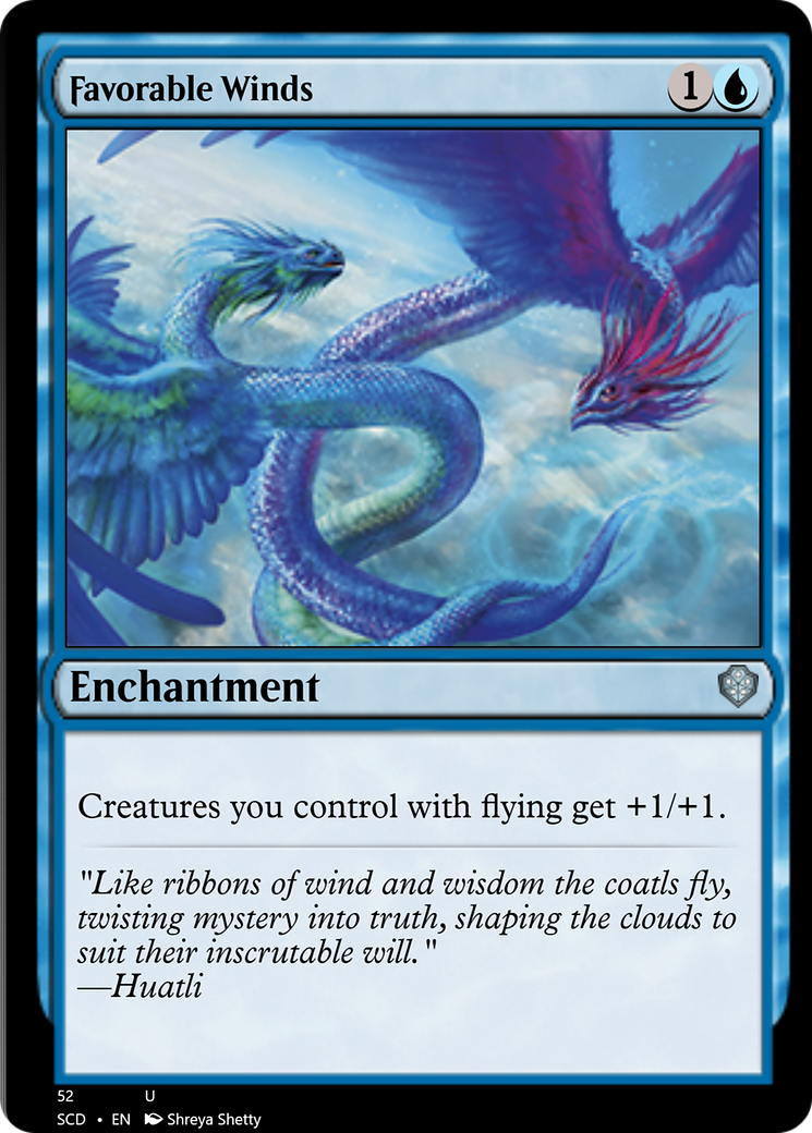 Favorable Winds [Starter Commander Decks] | Gamers Paradise