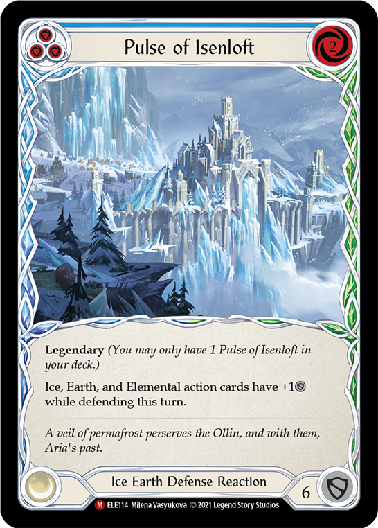 Pulse of Isenloft [ELE114] (Tales of Aria)  1st Edition Cold Foil | Gamers Paradise