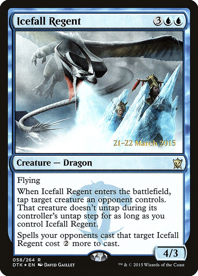 Icefall Regent [Dragons of Tarkir Prerelease Promos] | Gamers Paradise