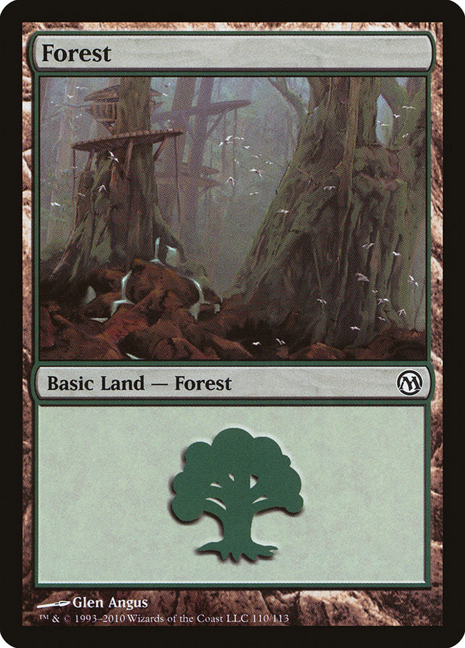 Forest (110) [Duels of the Planeswalkers] | Gamers Paradise