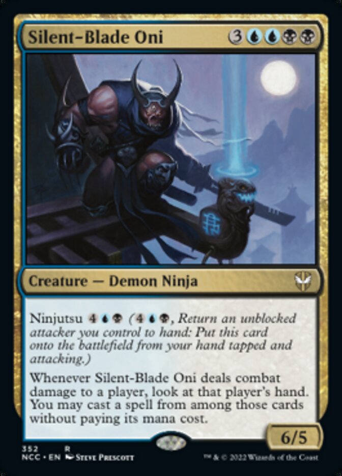 Silent-Blade Oni [Streets of New Capenna Commander] | Gamers Paradise