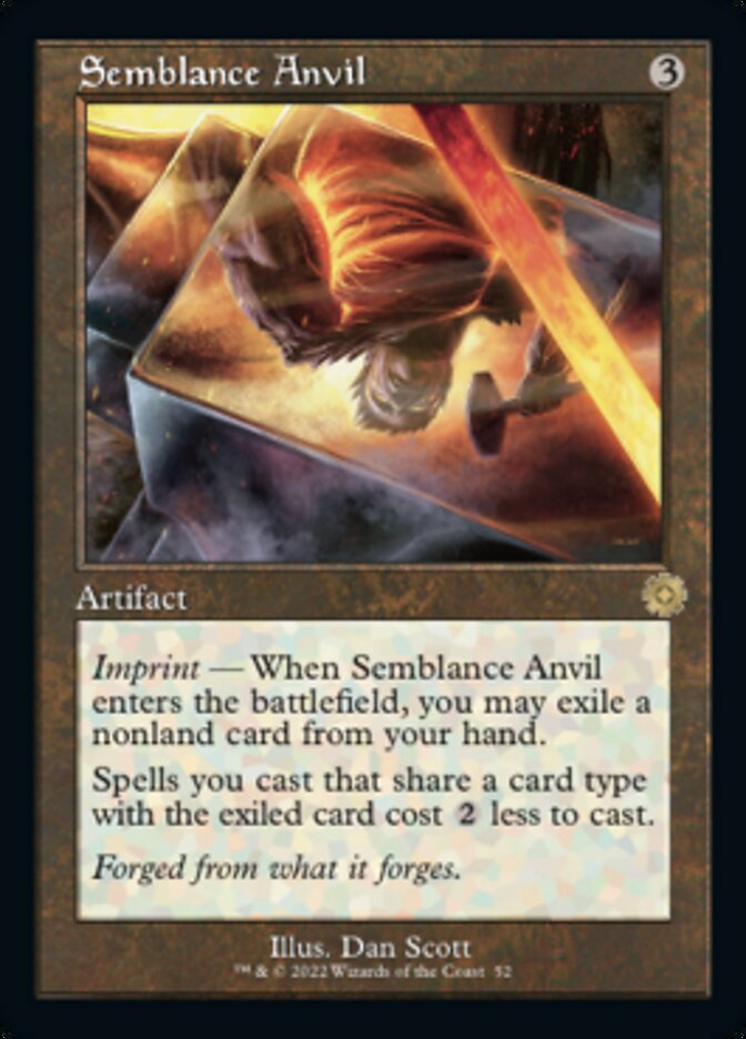 Semblance Anvil (Retro) [The Brothers' War Retro Artifacts] | Gamers Paradise