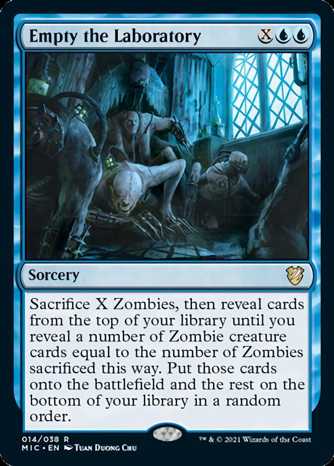 Empty the Laboratory [Innistrad: Midnight Hunt Commander] | Gamers Paradise