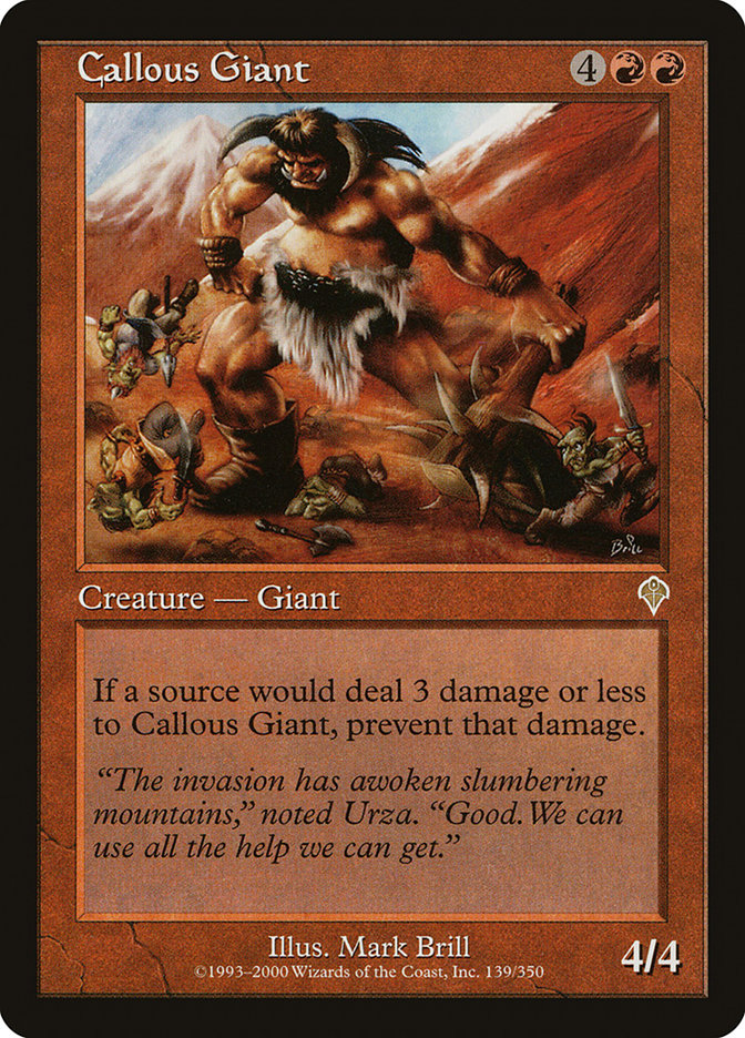 Callous Giant [Invasion] | Gamers Paradise