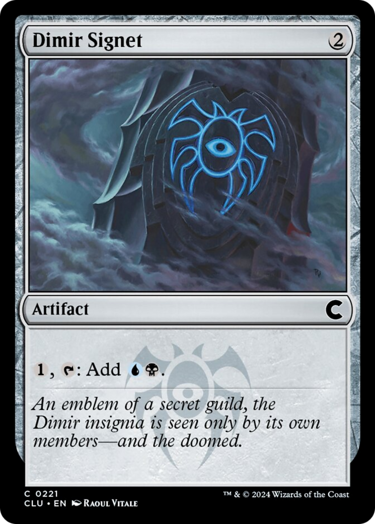 Dimir Signet [Ravnica: Clue Edition] | Gamers Paradise