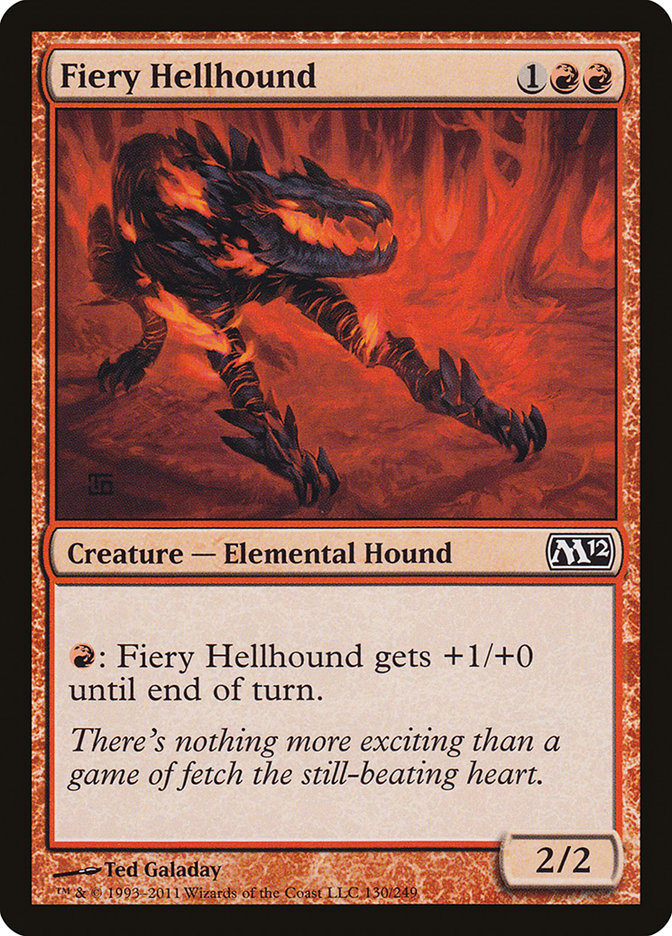 Fiery Hellhound [Magic 2012] | Gamers Paradise