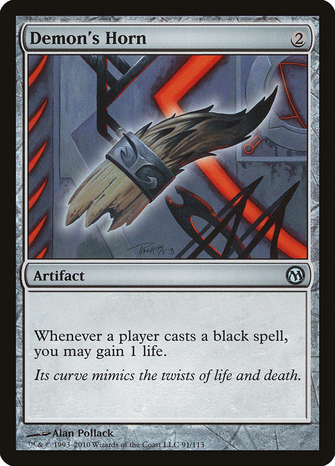 Demon's Horn [Duels of the Planeswalkers] | Gamers Paradise