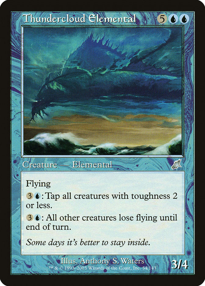 Thundercloud Elemental [Scourge] | Gamers Paradise