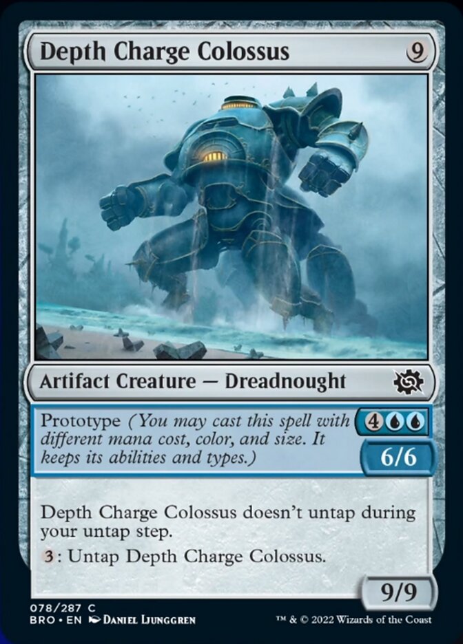 Depth Charge Colossus [The Brothers' War] | Gamers Paradise