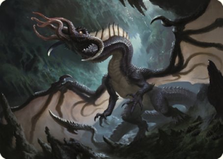 Brainstealer Dragon Art Card [Commander Legends: Battle for Baldur's Gate Art Series] | Gamers Paradise