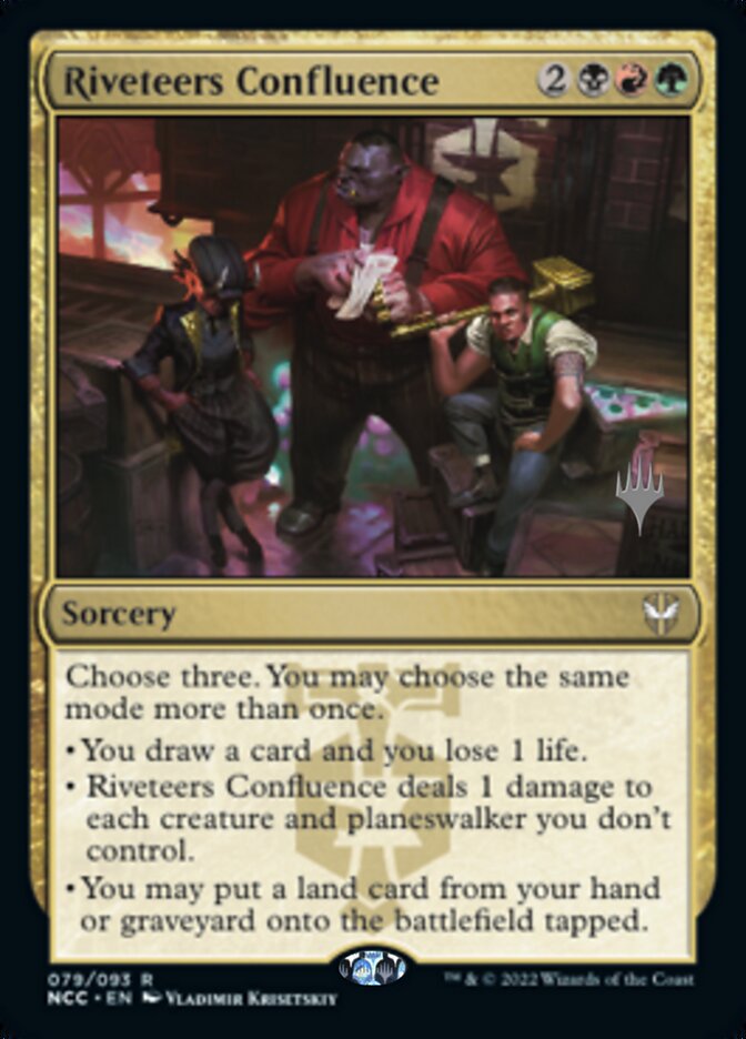 Riveteers Confluence (Promo Pack) [Streets of New Capenna Commander Promos] | Gamers Paradise