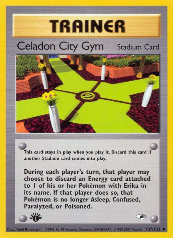 Celadon City Gym (107/132) [Gym Heroes 1st Edition] | Gamers Paradise