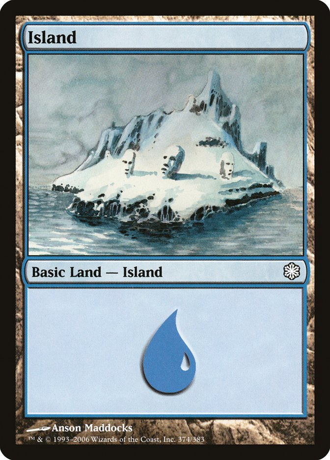 Island (374) [Coldsnap Theme Decks] | Gamers Paradise