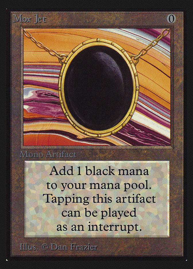 Mox Jet (Black Stone) [International Collectors' Edition] | Gamers Paradise