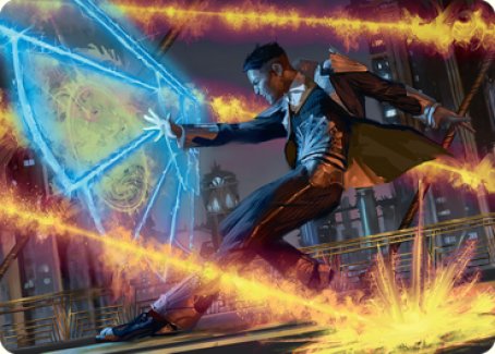 Wingshield Agent Art Card [Streets of New Capenna Art Series] | Gamers Paradise