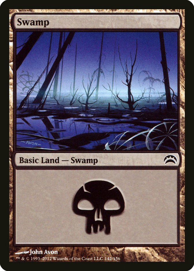 Swamp (142) [Planechase 2012] | Gamers Paradise