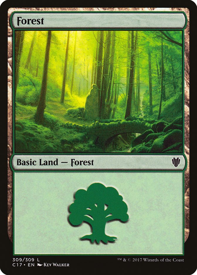 Forest (309) [Commander 2017] | Gamers Paradise