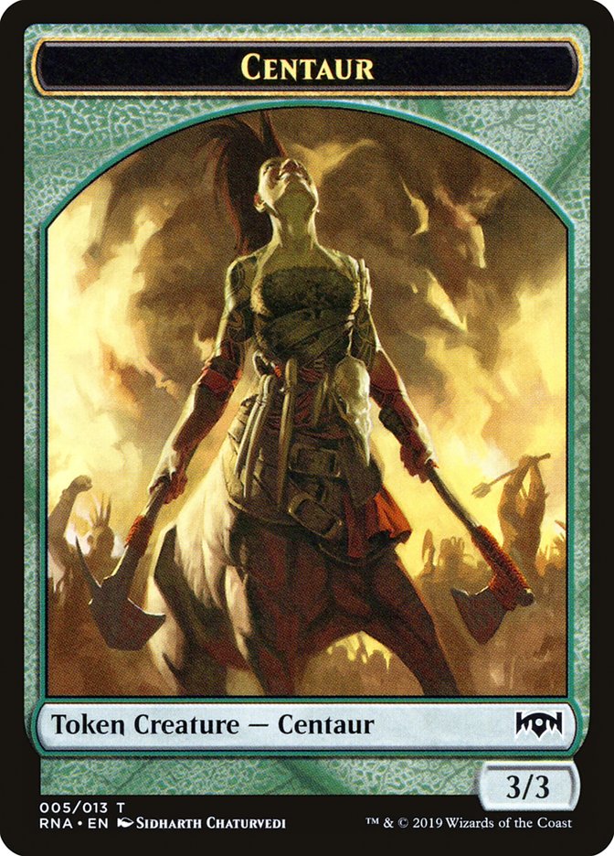 Centaur Token [Ravnica Allegiance Tokens] | Gamers Paradise