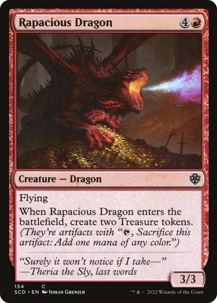 Rapacious Dragon [Starter Commander Decks] | Gamers Paradise