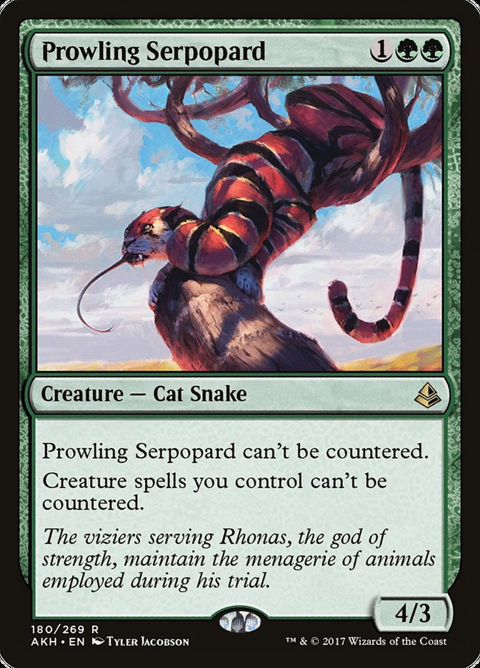 Prowling Serpopard [Amonkhet] | Gamers Paradise