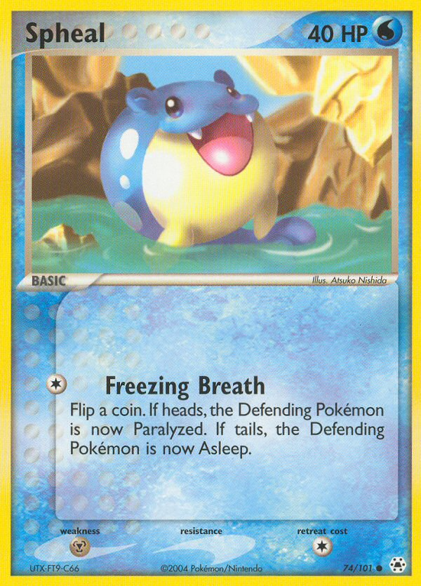 Spheal (74/101) [EX: Hidden Legends] | Gamers Paradise