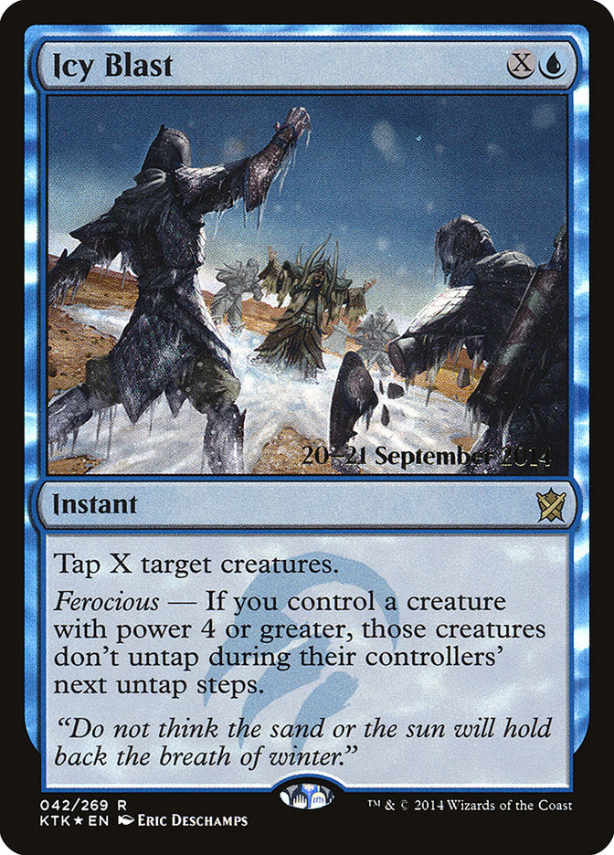 Icy Blast [Khans of Tarkir Prerelease Promos] | Gamers Paradise