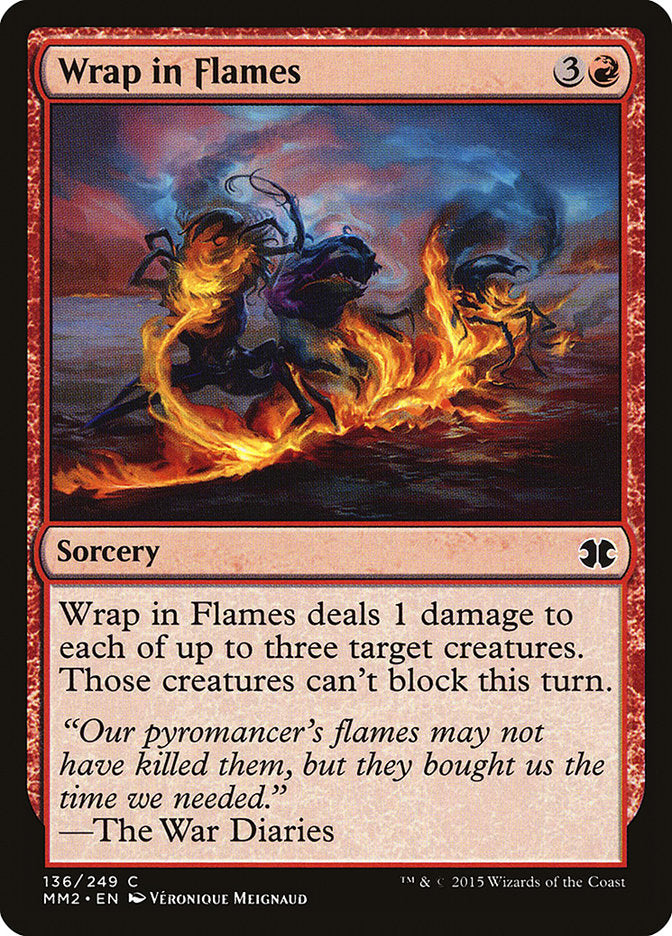 Wrap in Flames [Modern Masters 2015] | Gamers Paradise