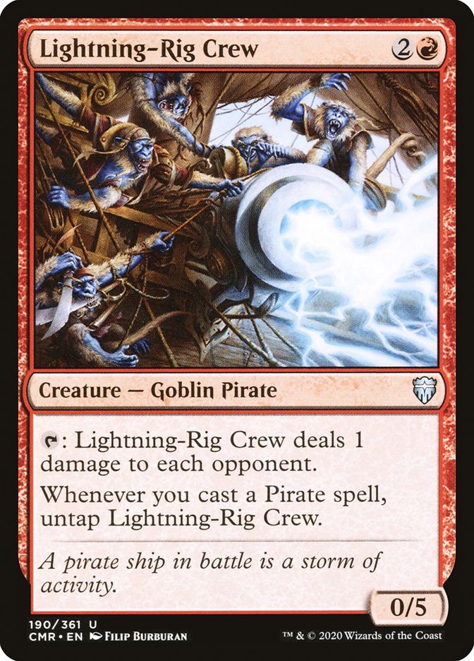 Lightning-Rig Crew [Commander Legends] | Gamers Paradise