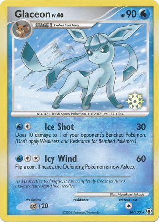 Glaceon (20/100) [Countdown Calendar Promos] | Gamers Paradise