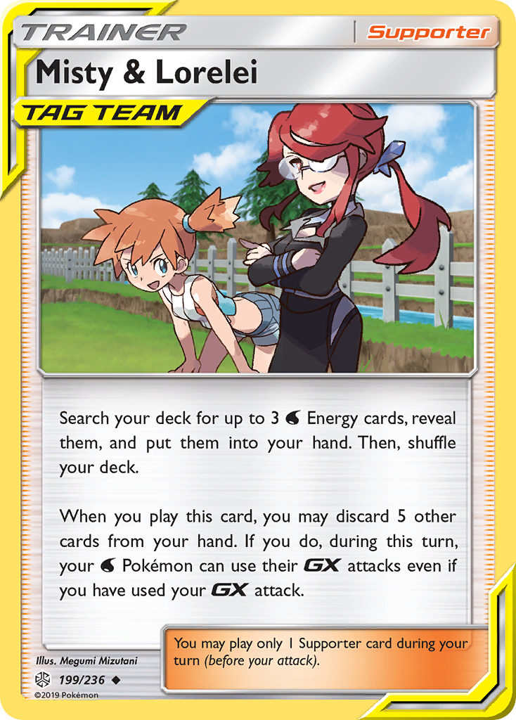 Misty & Lorelei (199/236) [Sun & Moon: Cosmic Eclipse] | Gamers Paradise