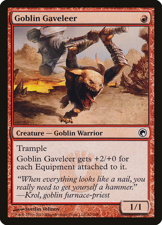 Goblin Gaveleer [Scars of Mirrodin] | Gamers Paradise