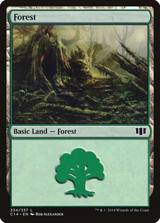 Forest (334) [Commander 2014] | Gamers Paradise