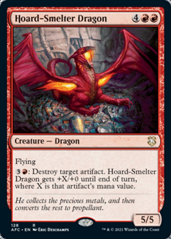 Hoard-Smelter Dragon [Dungeons & Dragons: Adventures in the Forgotten Realms Commander] | Gamers Paradise