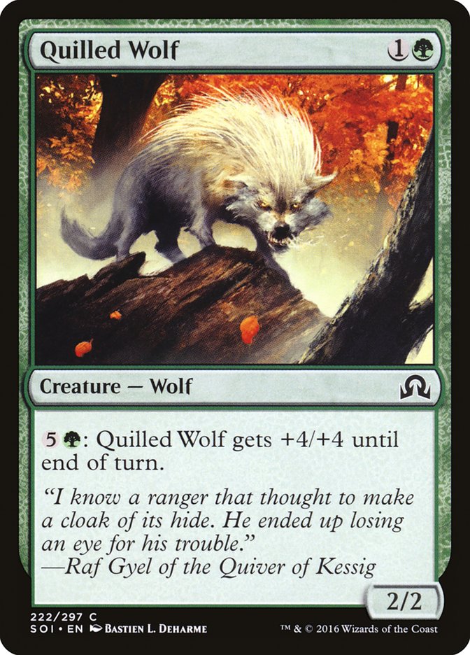 Quilled Wolf [Shadows over Innistrad] | Gamers Paradise