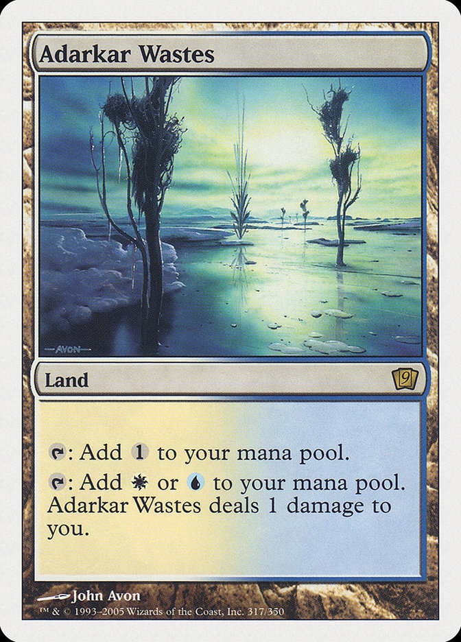 Adarkar Wastes [Ninth Edition] | Gamers Paradise